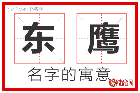 东鹰的名字含义