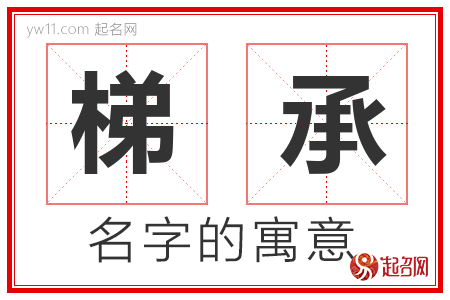 梯承的名字含义