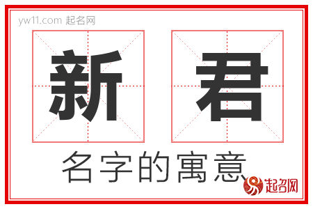 新君的名字含义