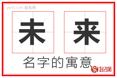 未来的名字含义