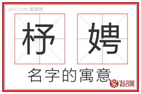 杼娉的名字含义