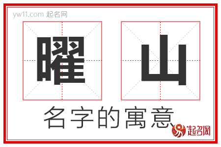 曜山的名字含义