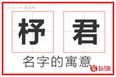 杼君的名字含义