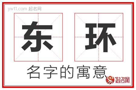 东环的名字含义