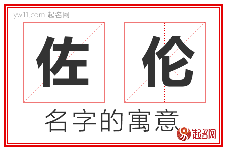 佐伦的名字含义