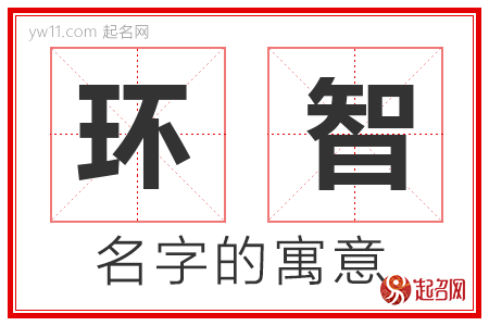 环智的名字含义